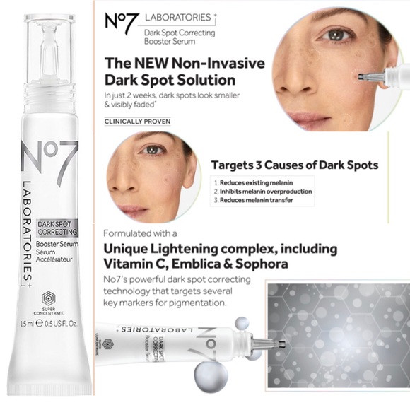 no7 dark spot corrector booster serum